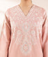 Women's Pret Lawn Embroidered Pink A-Line Shirt